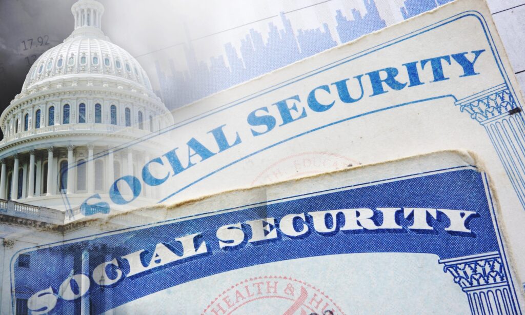 The Social Security Administration building symbolizing retirement planning.