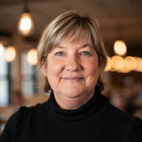 A picture of Bev Bouchar, the company COO